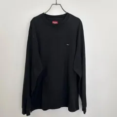 R00822｜Supreme シュプリーム｜長袖カットソーTシャツ｜ロングスリーブ｜Black ブラック｜コットン100％｜メンズL｜ストリート｜スケーター｜ミニマル｜Y2K｜90S｜古着｜USA古着｜ヴィンテージ｜アメカジ｜フォロー｜レイヤード｜定番