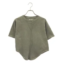 AMERI / アメリ | VINTAGE LIKE PIGMENT TEE ダメージ加工 カットソー | S | グレー | レディース