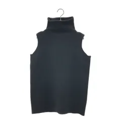 【美品】  THE ROW / ザロウ | ウール カシミヤ ノースリーブ タートルネックニット | XS | ブラック | レディース