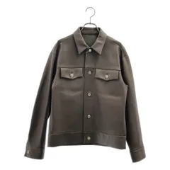 TOMORROWLAND / トゥモローランド | ラムレザー Gジャン ジャケット | S | ブラウン | メンズ