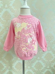 【Size 90】vintage ミッキー  ミニー スウェット