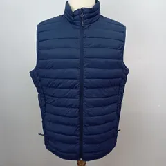 GAP ギャップ　中綿ベスト　ネイビー　サイズM　PRIMALOFT