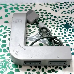 PlayStation マルチタップ SONY 純正品 SCPH-1070 動作確認済み 箱付き 4人対戦 4人プレイ PS1 周辺機器 レトロゲーム コントローラー メモリーカード