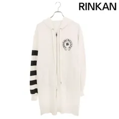 クロムハーツ サイズ:M  BELLA HD ZIP LNG BELLA刺繍ロングジップパーカー 中古 SJ02 クロムハーツ BELLA HD ZIP LNG BELLA刺繍ロングジップパーカー メンズ