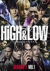 【中古】 HiGH ＆ LOW (全17巻セット) TV版 1 全3巻, 2 全3巻,THE WORST 0 全2巻,6 from 全2巻 ＋ THE MOVIE,2,3  [レンタル落ち] [DVD]