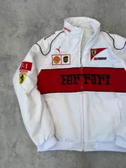Ferrari フェラーリ F1 レーシングジャケット ブルゾン 刺繍 中綿 男女兼用 M-XXL
