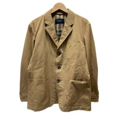 BURBERRY LONDON　テーラードジャケット　アウター　無地　シングルボタン　フロントポケット　古着