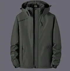 マウンテンパーカー 裏起毛 ウインドブレーカー メンズ 裏フリース ジャケット 防寒着 あったか 防寒 保温 アウター ブルゾン ジャンパー 長袖 ジップアップ アウトドア ライトアウター 撥水 防風#sam460