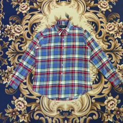 (L)ポロラルフローレン フランネル チェックシャツ