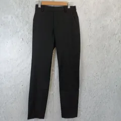 UNIQLO ユニクロJ スリムフィットパンツ ウエストゴム レディース ブラック XSサイズ 〇□