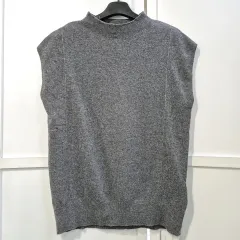 G studio カシミア ノースリーブ ニット Tシャツ 新品