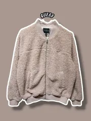 M/ GUESS ゲス ボア フリース ジャケット /1224