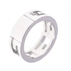 グッチ GUCCI Gロゴ マルチプルリング サイズ52/JP12 K18WG レディース S#139298