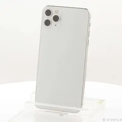 〔中古品〕 iPhone11 Pro Max 64GB シルバー MWHF2J／A SIMフリー【258】