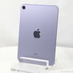 〔中古品〕 iPad mini 第6世代 64GB パープル MK8E3J／A SIMフリー【377】