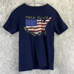 POLO RALPH LAUREN ポロ ラルフローレン Tシャツ 子供服 アメリカ Sサイズ □〇