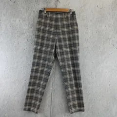 UNIQLO ユニクロ パンツ ボトムス チェック柄 レディース ウエストゴム Sサイズ グレー ◇〇