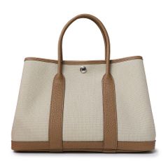 エルメス ガーデンパーティ 42 MM ハンドバッグ トワルアッシュ