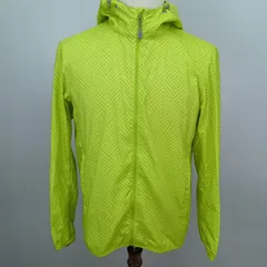 UNIQLO　ユニクロ　ポケッタブルパーカー　ウィンドブレーカー　SPRZ NY  サイズM 蛍光イエロー
