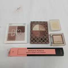 ピンクブラウン系 プチプラアイシャドウおまとめ５点 ヴィセ・エクセルなど　CO-A0036C