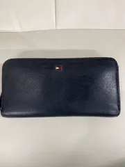 送料無料！！トミーヒルフィガー長財布　黒　#71224MOAMT