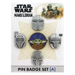 【メール便】スターウォーズ ピンズ マンダロリアンピンバッジセット A STAR WARS SAGA インロック コレクション雑貨 キャラクター グッズ 