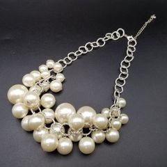 Simone Rocha デイジーパールカラー ネックレス オフホワイト 正規品 