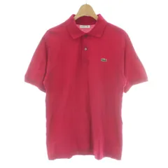ラコステ LACOSTE ポロシャツ 半袖 4 ピンク カットソー ワンポイント刺繍 L1212A /PP ■GY18