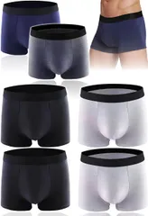 [AZure] 使い捨てパンツ メンズ 厚手 6枚セット 個包装 洗える ボクサーパンツ ショーツ 下着 「使い捨てを超えた履き心地」 旅行 入院 防災 洗濯可 [XL]