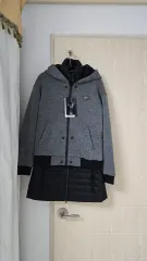 新品 定価29万)) DYNAFIT ディナフィット ディタッチャブル ダウン ジャケット 85 S