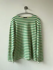 SAINT JAMES セントジェームス ストライプ 長袖Tシャツ M 95-100