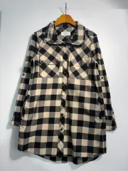 BEAN POLE ビーンポール ギンガムチェック シャツ 90 A358