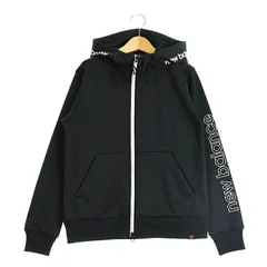 【ランクA美品！】ニューバランスゴルフ｜レディース｜1 (M相当)｜長袖パーカー｜ブラック系｜秋冬｜中古ゴルフ用品