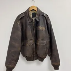 S00208 AVIREX U.S.A フライトジャケット レザージャケット