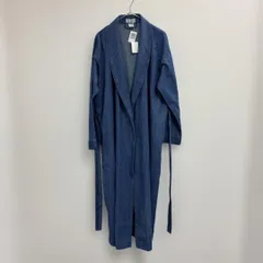 S00210 L.L.Bean デニム ベルテッドロングコート ガウン 羽織