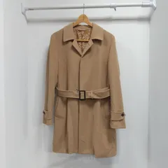 ks39◆COMME CA MEN ステンカラーコート Sサイズ メンズ カシミヤ9%