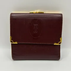 ✨新品未使用✨　Cartier ミニ財布　マストライン　マルチェロ　がま口　折り ✨新品未使用✨ Cartier ミニ財布 マストライン マルチェロ がま口