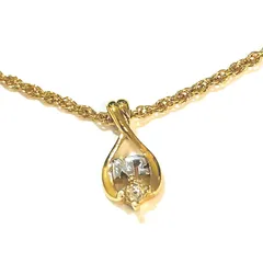 NINA RICCI　ニナリッチ　ゴールド　ロゴネックレス　：Y3301