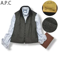 A.P.C. BLOUSON NATE 24AH ボアベスト A.P.C. BLOUSON NATE 24AH ボアベスト
