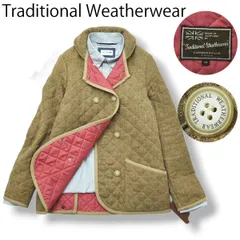 英国製 トラディショナルウェザーウェア フーディー キルティング ジャケット♪