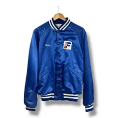 KingLouie キングルイ スタジャン 秋 冬 青 ブルー 古着