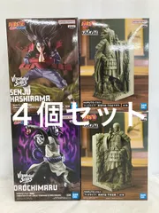 未開封 NARUTO 疾風伝 うちはマダラ 大蛇丸 千手柱間 フィギュア 4種 4個セット LFQA63 f101