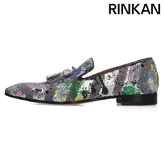 クリスチャンルブタン サイズ:41 スパンコール装飾ローファー 中古 BS99 クリスチャンルブタン スパンコール装飾ローファー メンズ 41 ※12/28