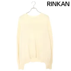 オフホワイト サイズ:S  OMHE151S23KNI001 バックアローエンボスロゴニット 中古 OM10 オフホワイト OMHE151S23KNI001 バックアローエンボスロゴニット