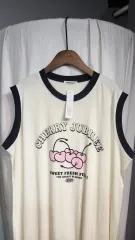 ノースリーブ サマーワンピース リゾートワンピース ロング丈ワンピース コットンワンピース 海外リゾートへの旅に、ジョガーなし