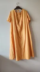 オーバーサイズ レディース ロング丈ワンピース サマーワンピース リゾートワンピース