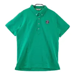 サイズ：LL AND PER SE アンパスィ  半袖ポロシャツ 総柄 グリーン系 [240101593890] ゴルフウェア メンズ ストスト