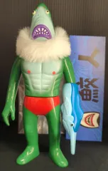 パンクドランカーズ　鮫人　ソフビ　黒/緑 2026年最新】パンクドランカーズ 鮫人フィギュアの人気アイテム - メルカリ