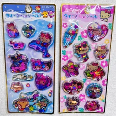サンリオ sanrio 日焼け　ハローキティ  ウォーターinシール カミオジャパン 正規品 セット