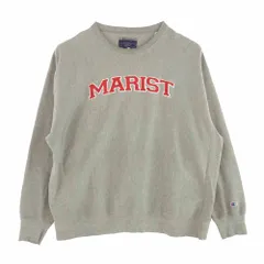 Champion チャンピオン 00s パキスタン製 MARIST reverse weave リバースウィーブ プルオーバー スウェット グレー系 XXL【中古】